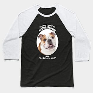 Lucky Bulldog Baseball T-Shirt